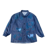Load image into Gallery viewer, Customized Denim Work Jacket