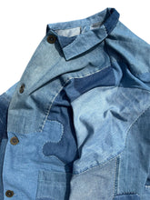 画像をギャラリービューアに読み込む, Hand-patched Blue Denim Jacket(One of a kind)