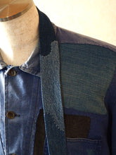 画像をギャラリービューアに読み込む, Hand-patched Denim Bag (One of a kind)