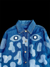 画像をギャラリービューアに読み込む, Hand-patched Denim Jacket (One of a kind)