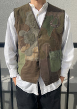 Load image into Gallery viewer, STUDIO GINJIROU Original Military Vest (One of a kind)
