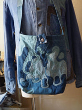 画像をギャラリービューアに読み込む, Hand-patched Denim Bag (One of a kind)