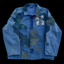 將圖片載入圖庫檢視器 Hand-patched Boro Work Jacket (One of a kind)