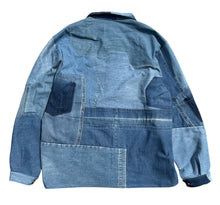 画像をギャラリービューアに読み込む, Hand-patched Blue Denim Jacket(One of a kind)