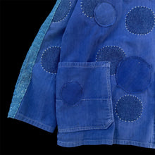 画像をギャラリービューアに読み込む, Hand-patched French Work Jacket (One of a kind)