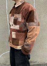 이미지를 갤러리 뷰어에 로드 , Hand-patched Corduroy Jacket (One of a kind)