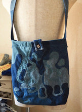 画像をギャラリービューアに読み込む, Hand-patched Denim Bag (One of a kind)