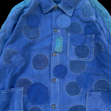 画像をギャラリービューアに読み込む, Hand-patched French Work Jacket (One of a kind)