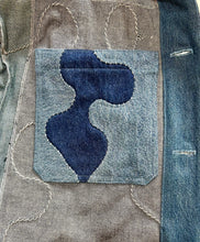 이미지를 갤러리 뷰어에 로드 , STUDIO GINJIROU Original Denim Jacket (One of a kind)