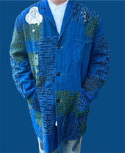Load image into Gallery viewer, Customized Euro Work Coat Jacket (Size:XL)