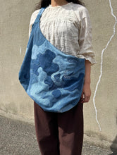 画像をギャラリービューアに読み込む, Hand-patched Denim Bag (One of a kind)