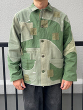 画像をギャラリービューアに読み込む, Hand-patched Military Jacket (One of a kind)