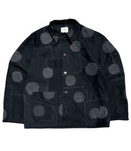 画像をギャラリービューアに読み込む, Hand-patched Black Denim Jacket (One of a kind)