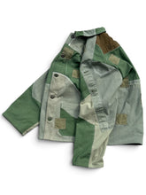 画像をギャラリービューアに読み込む, Hand-patched Military Jacket (One of a kind)