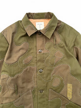 이미지를 갤러리 뷰어에 로드 , Hand-patched Military Jacket (One of a kind)