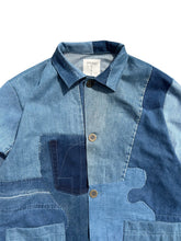 画像をギャラリービューアに読み込む, Hand-patched Blue Denim Jacket(One of a kind)
