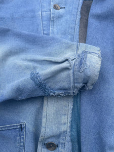 Hand-Repaired French Work Jacket (One of a kind)
