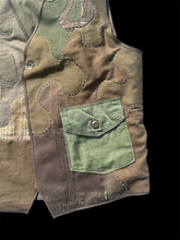 Load image into Gallery viewer, STUDIO GINJIROU Original Military Vest (One of a kind)
