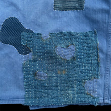 이미지를 갤러리 뷰어에 로드 , Hand-patched Boro Work Jacket (One of a kind)
