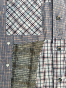 STUDIO GINJIROU Original Hand-Patched Shirt Jacket (One of a kind)