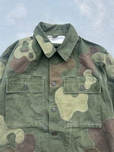 Hand-patched Military Jacket (One of a kind) SIZE: L