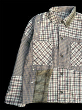 画像をギャラリービューアに読み込む, STUDIO GINJIROU Original Hand-Patched Shirt Jacket (One of a kind)
