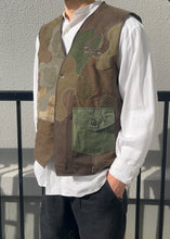 Load image into Gallery viewer, STUDIO GINJIROU Original Military Vest (One of a kind)
