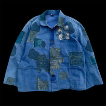 이미지를 갤러리 뷰어에 로드 , Hand-patched Boro Work Jacket (One of a kind)
