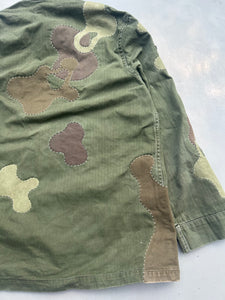 Hand-patched Military Jacket (One of a kind) SIZE: L