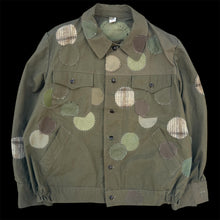 画像をギャラリービューアに読み込む, Hand-patched Military Jacket (One of a kind)
