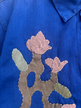 画像をギャラリービューアに読み込む, Flower Patchwork Euro Work Jacket (One of a kind) Size: L
