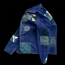 이미지를 갤러리 뷰어에 로드 , Hand-patched Boro Work Jacket (One of a kind)
