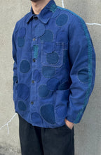 画像をギャラリービューアに読み込む, Hand-patched French Work Jacket (One of a kind)
