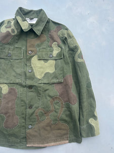 Hand-patched Military Jacket (One of a kind) SIZE: L