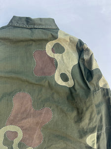 Hand-patched Military Jacket (One of a kind) SIZE: XL