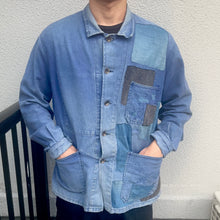 이미지를 갤러리 뷰어에 로드 , Hand-Repaired French Work Jacket (One of a kind)

