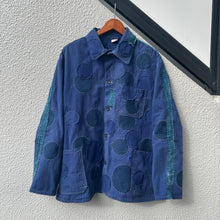 画像をギャラリービューアに読み込む, Hand-patched French Work Jacket (One of a kind)
