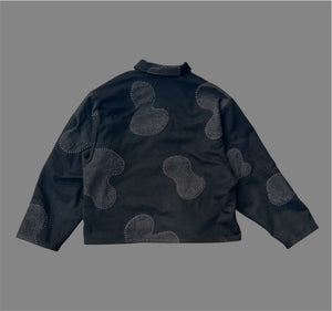 ORIGINAL BLACK DENIM SHORT JACKET (Size:L)