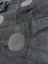 画像をギャラリービューアに読み込む, Hand-patched Black Denim Jacket (One of a kind)
