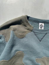 Load image into Gallery viewer, Hand-patched Sweatshirt (one of a kind)
