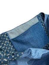 画像をギャラリービューアに読み込む, Hand-patched Denim Bag (One of a kind)
